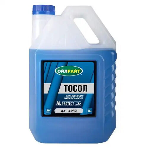Тосол ОIL RIGHT 5КГ OIL RIGHT, 5012